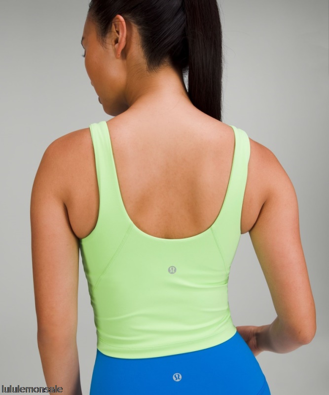 Lululemon Damen DELULU149 | Scream Green Light Align Tanktop